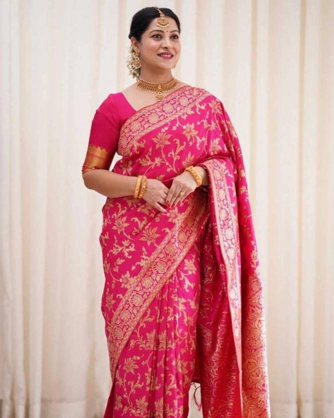SF 557 By Shubh Wedding Wear Banarasi Silk Sarees Wholesale Price In Surat